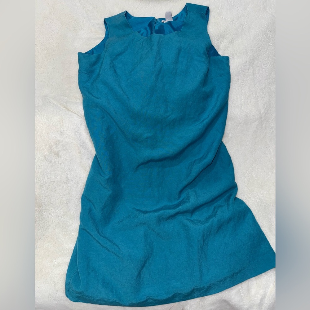Jessica London Teal Sleeveless Top